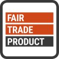 Mit dem Label  Fair Trade Product  kennzeichnen...