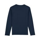Herren Langarm-Shirt marineblau