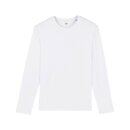 Herren Langarm-Shirt weiß XL