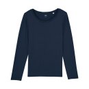 Damen Langarm-Shirt marineblau XS