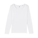 Damen Langarm-Shirt weiß