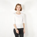 Damen Langarm-Shirt weiß XL