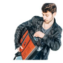 Rolltop-Rucksack Eddie rot