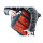 Rolltop-Rucksack Eddie rot