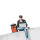 Rolltop-Rucksack Eddie rot
