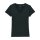 Damen T-Shirt mit V-Ausschnitt schwarz XS