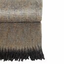 Mohair-Decke Laia, braun