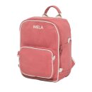 Mini-Rucksack Mela II,  altrosa, GOTS, Indien