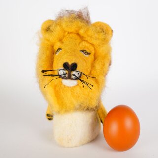LÖWE - Filzfigur / Eierwärmer