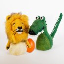 LÖWE - Filzfigur / Eierwärmer