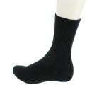 Socken Baumwolle unisex schwarz 40-41
