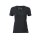 Damen Funktions-Shirt kurzarm, Regular fit, schwarz