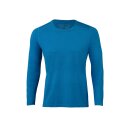 Herren Funktions-Shirt langarm sky, Regular fit XL
