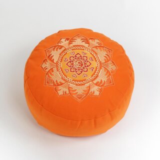 Kreis-Meditationskissen Orange