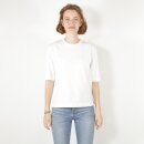 Damen Halbarm-Shirt weiß