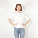 Damen Halbarm-Shirt weiß