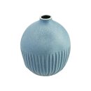 Keramik-Vase GUGU S spotted blau