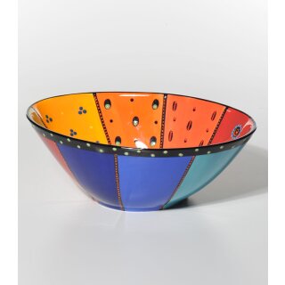 Keramik Sch&uuml;ssel Christina Rainbow