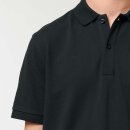 Herren Polo-Shirt schwarz L