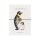 Schmuck-Postkarte "Pinguin"