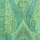 Seiden-Schal Paisley apfelgrün-hellblau