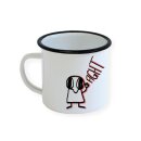 Emaille Tasse Fight