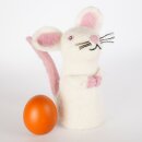 MAUS - Filzfigur / Eierwärmer