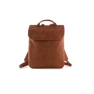 Rucksack Smooth cognac