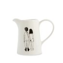 Keramik-Krug - naked couple back
