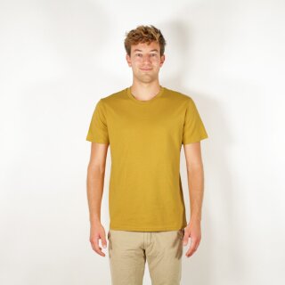 Herren/Unisex T-Shirt ockergelb
