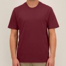 Herren/Unisex T-Shirt burgunderrot
