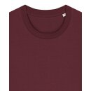 Herren/Unisex T-Shirt burgunderrot