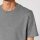 Herren/Unisex T-Shirt mittelgrau gesprenkelt