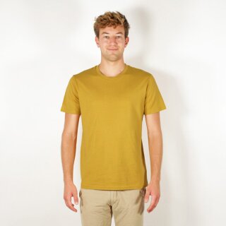 Herren/Unisex T-Shirt ockergelb M