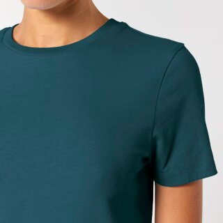 Damen T-Shirt ozeanblau 38