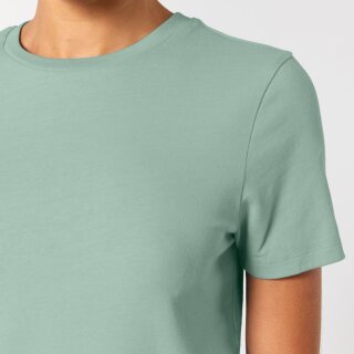 Damen T-Shirt aloegrün 38
