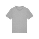 Herren/Unisex T-Shirt hellgrau gesprenkelt M