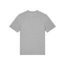 Herren/Unisex T-Shirt hellgrau gesprenkelt M