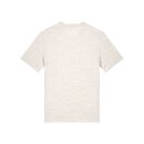 Herren/Unisex T-Shirt naturweiß gesprenkelt M