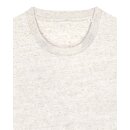 Herren/Unisex T-Shirt naturweiß gesprenkelt M