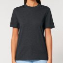 Herren/Unisex T-Shirt dunkelgrau gesprenkelt