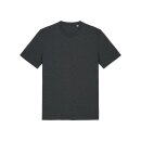 Herren/Unisex T-Shirt dunkelgrau gesprenkelt