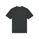 Herren/Unisex T-Shirt dunkelgrau gesprenkelt