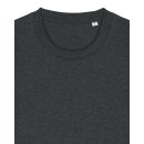 Herren/Unisex T-Shirt dunkelgrau gesprenkelt M