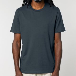 Herren/Unisex T-Shirt dunkelgrau-blau