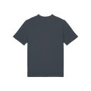 Herren/Unisex T-Shirt dunkelgrau-blau