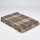 Wolldecke, 100% Shetland 140x200 beige Karo