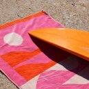 Strandtuch Pink-Orange