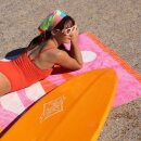 Strandtuch Pink-Orange