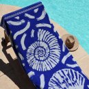 Strandtuch Blau